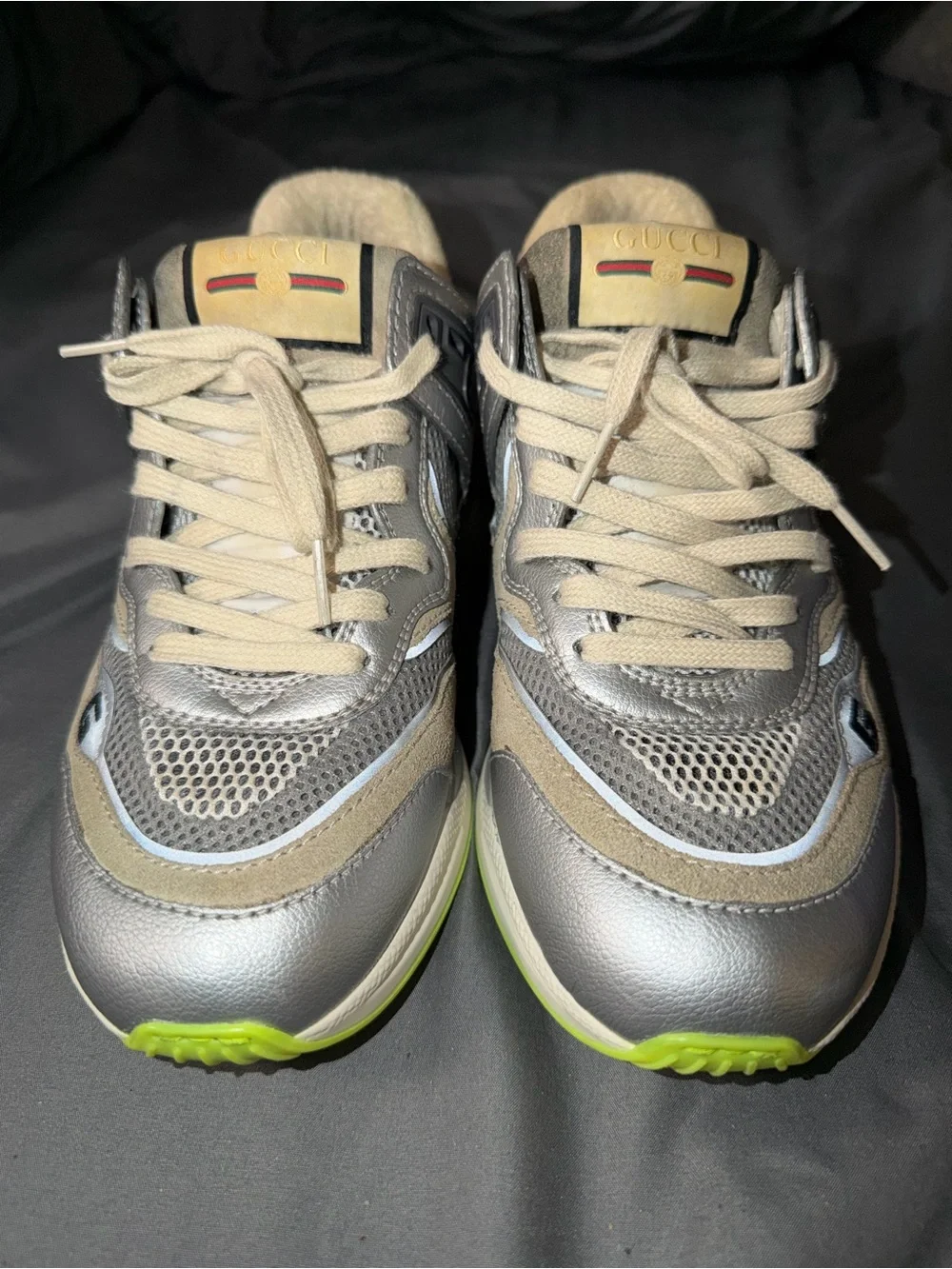 Gucci Ultraspace ‘Silver Metallic’ Size 6.5 Gucci/7.5-8US Men’s
